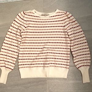 NWT LOFT Puff Sleeve Sweater